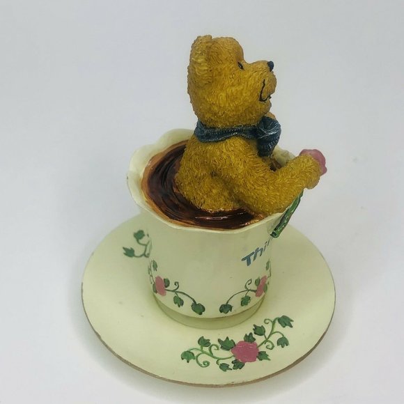 Boyds Bear Teabearies Wink Teabearie Thinking of u - Picture 6 of 10